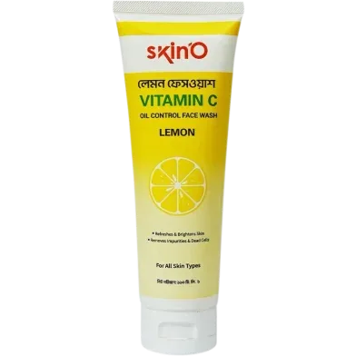 Skin'O Vitamin C Oil Control Facewash (Lemon) 110 ml - 880103070014 - Rokomari product